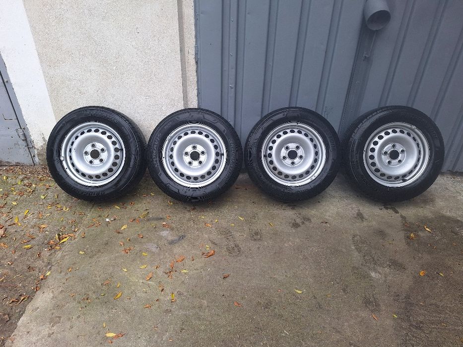 Jante VW +Anvelope Bridgestone 205 65 16C