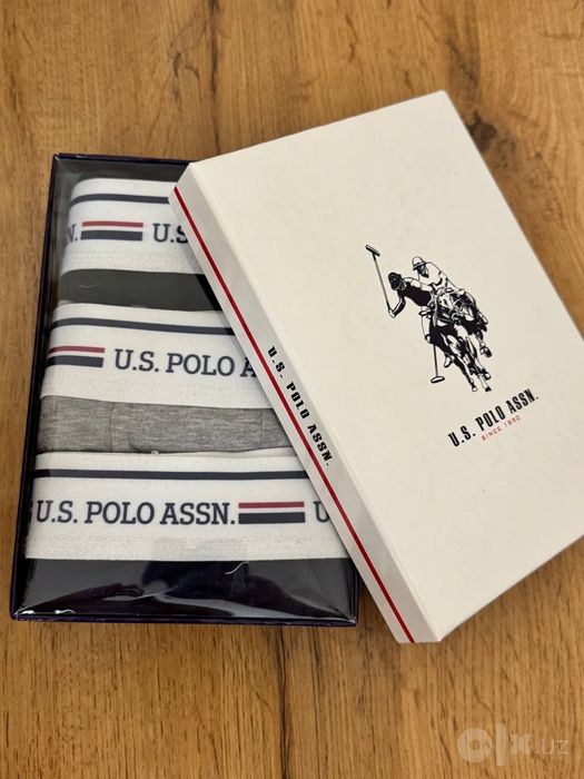 Мужские трусы U.S. Polo Assn. в подарочной коробке