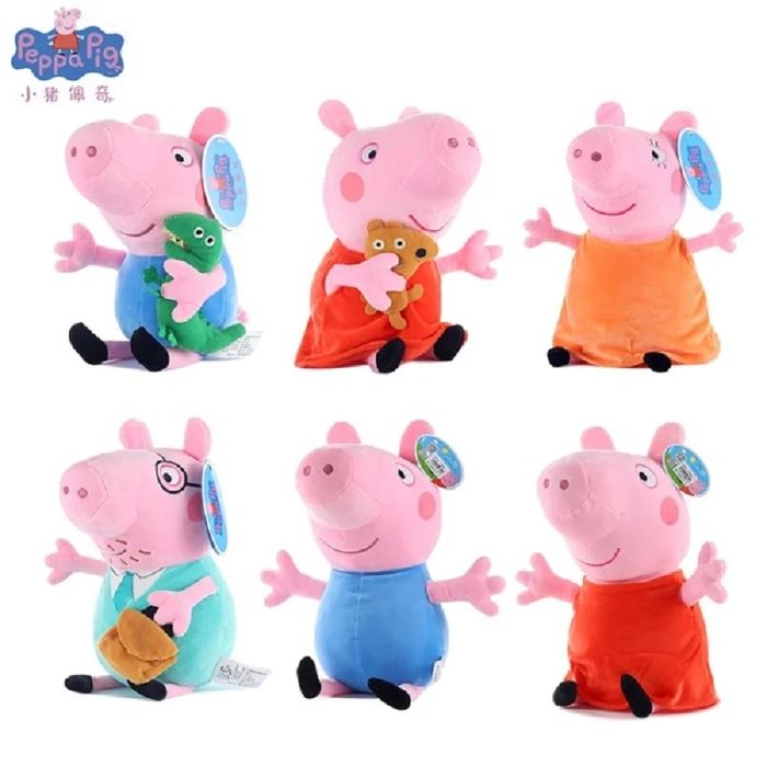 Пепа пиг плюшени 22см цялото семейство