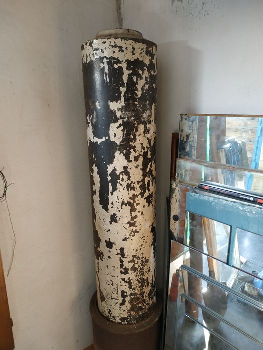 Печь из под титана , буржуйка