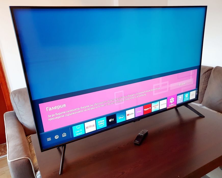 Телевизор - Samsung 50 ИНЧА - QLED - SMART TV - 4K !