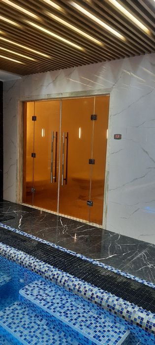 Стеклянный душевый кабины,  душ кабиналар