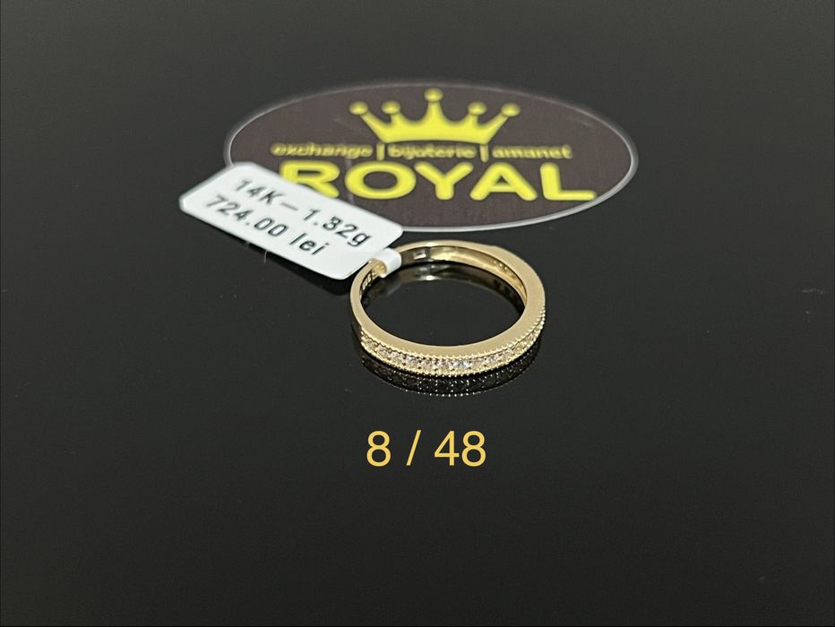 Bijuteria Royal CB : Inel dama aur 14K  1,32 grame
