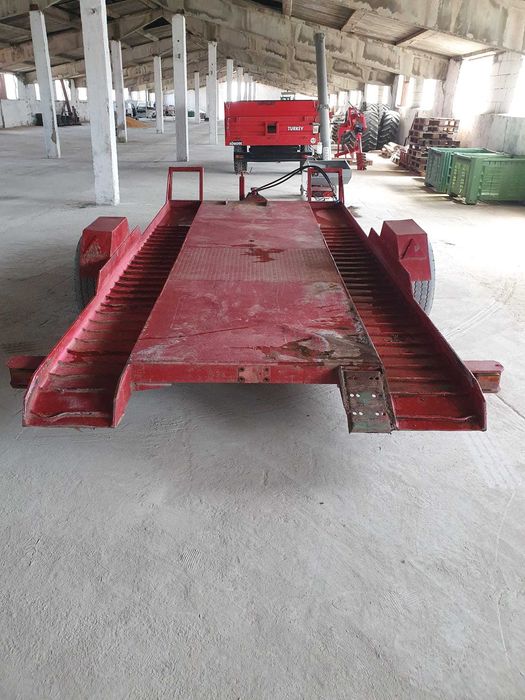 Remorca miniescavator