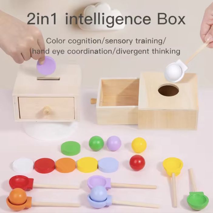 Обраователна кутия Монтесори - чекмедже