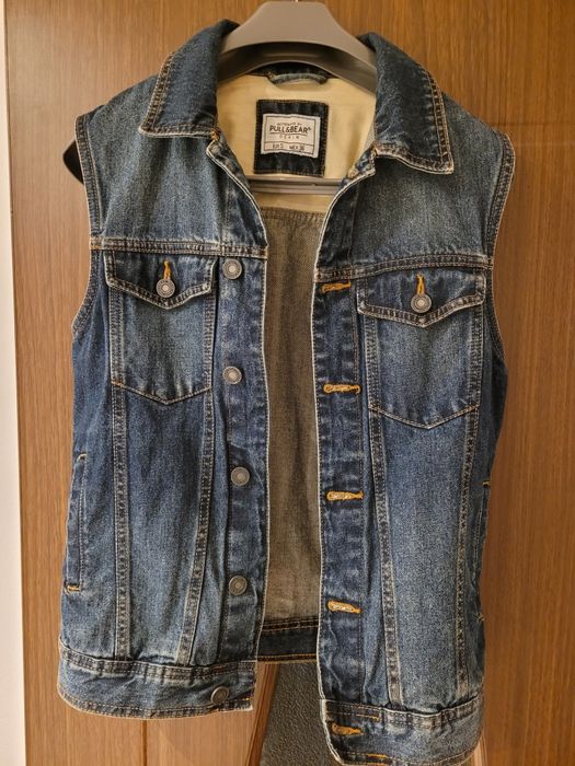 Vestă denim Pull&Bear