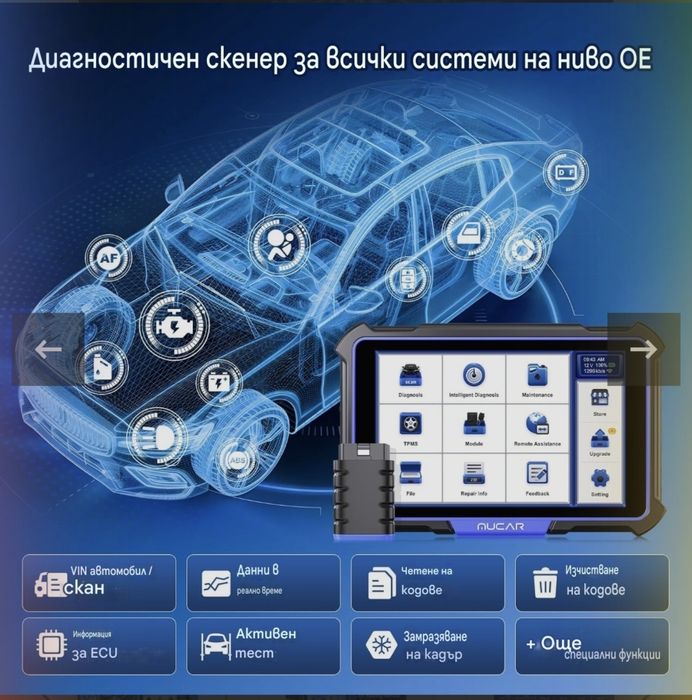 MUCAR V08 професионална диагностика