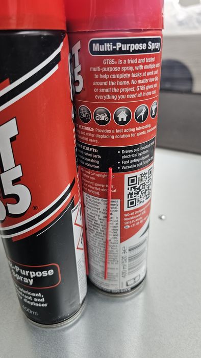 3 броя  GT85 Multi-Purpose Spray – популярен многофункционален смазващ и почистващ спрей WD 40