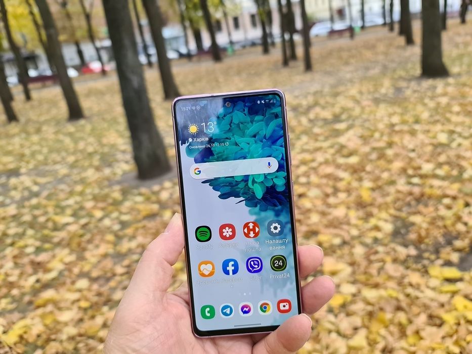 Оригинальный экран на samsung s20 fe