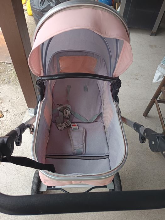 Cărucior fetițe 2in1