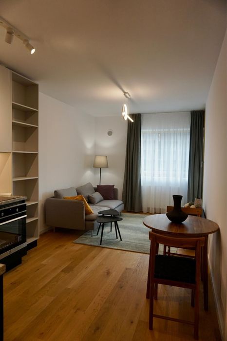 Studio modern cu dormitor separat | Aviației Park | Balcon cu vedere | Etaj 7 | 750 €/lună