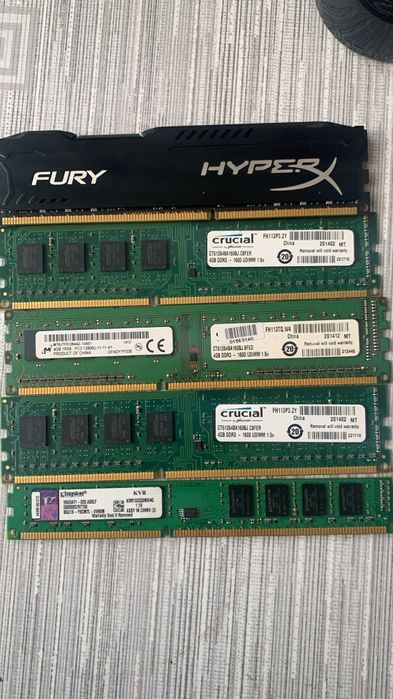 Vând rami ddr3 24 GB