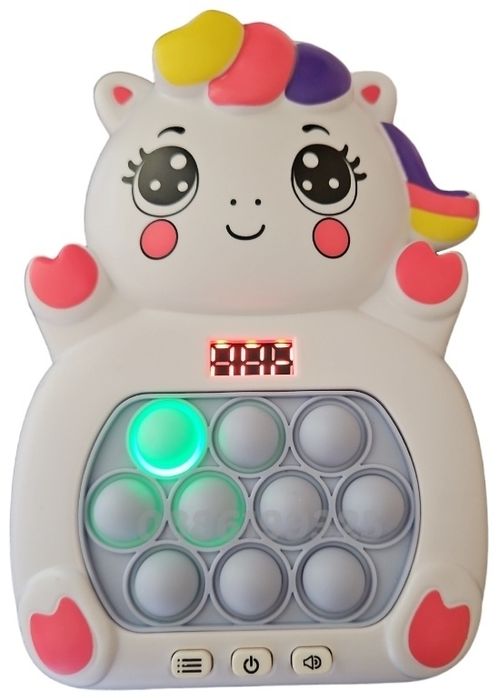 Антистрес поп ит игра Quick Push Стич, Кити Куроми, Пикачу, Супер Мари