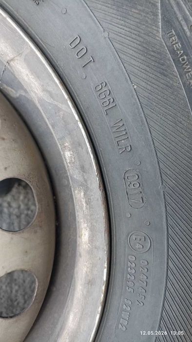 Джанти за WV R14 4х100 с летни гуми 185х65х14 DOT 0917 - 80€
