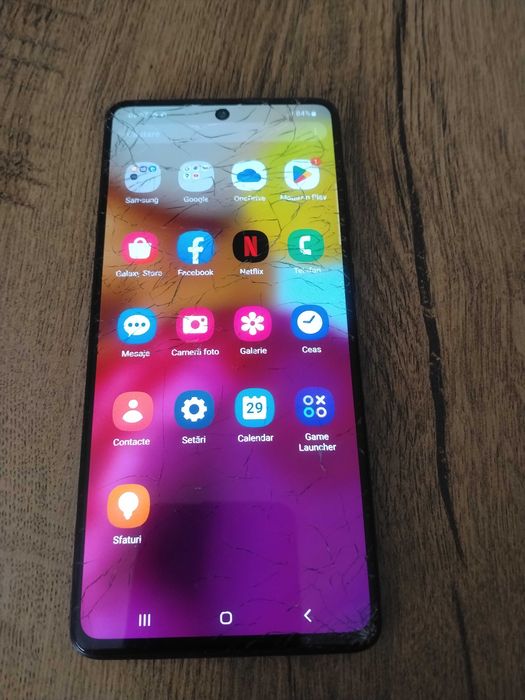 Samsung A71 sticla sparta perfect functional