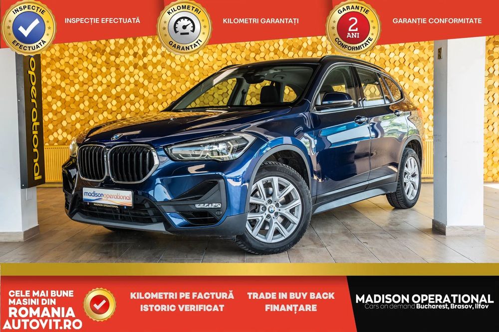 BMW X1 12.190e+TVA Led Navi mare