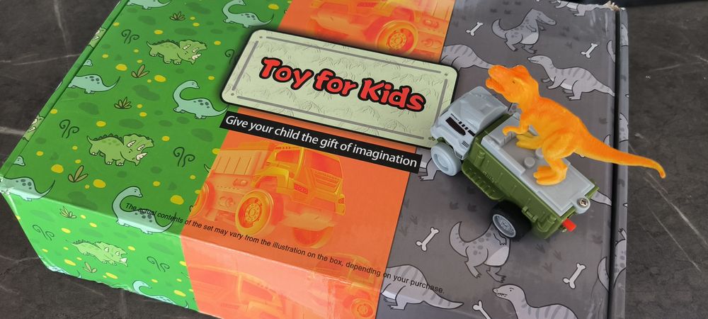 Детски комплект писта с електрическа количка – отлично състояние