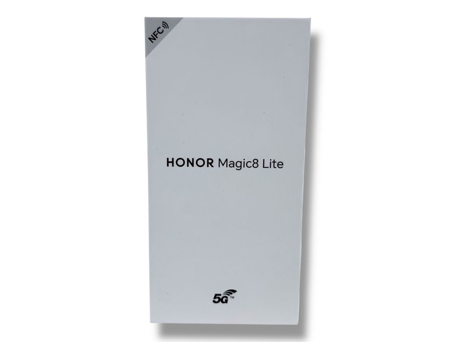 НОВ! Honor Magic 8 Lite 5G 512GB 8RAM Black 2г. Гаранция!