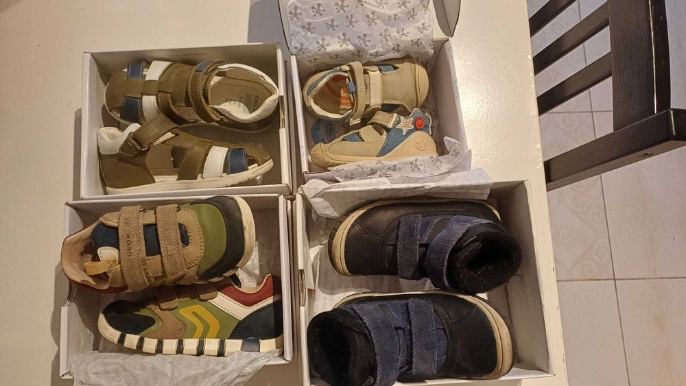 Pantofi copii GEOX și Biomecanics