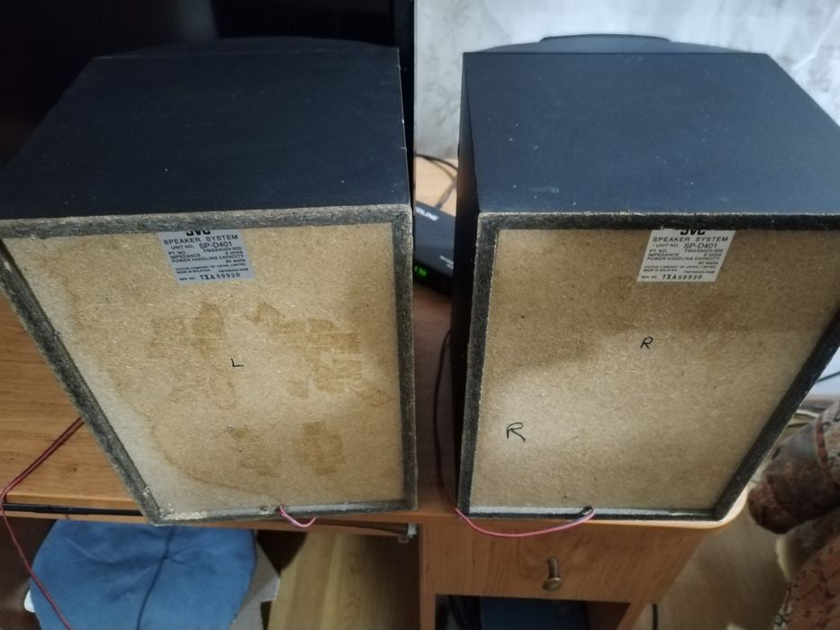 Boxe JVC 80W pe 6 ohmi Hi-Fi