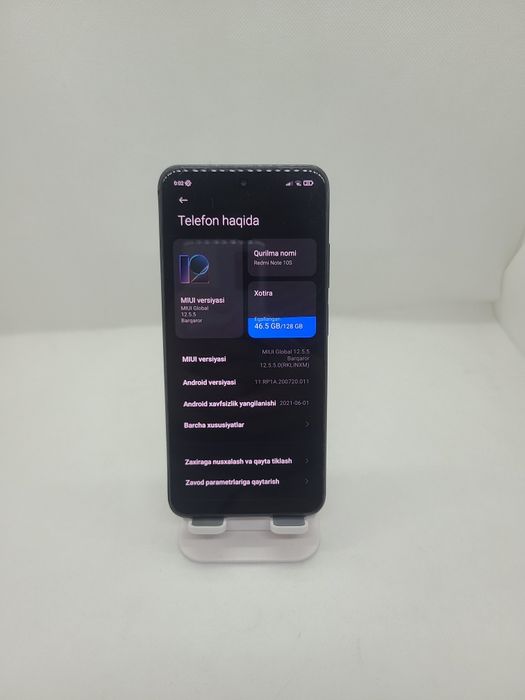 Redmi not 10s sotiladi 128 GB