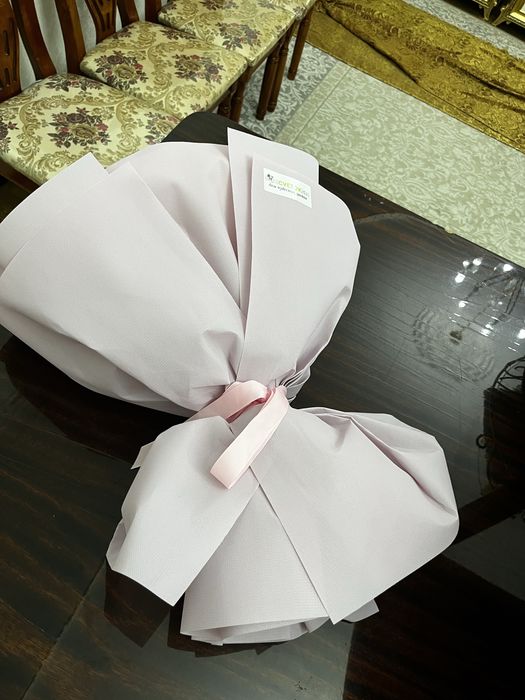 букет розово-белые 17 штук