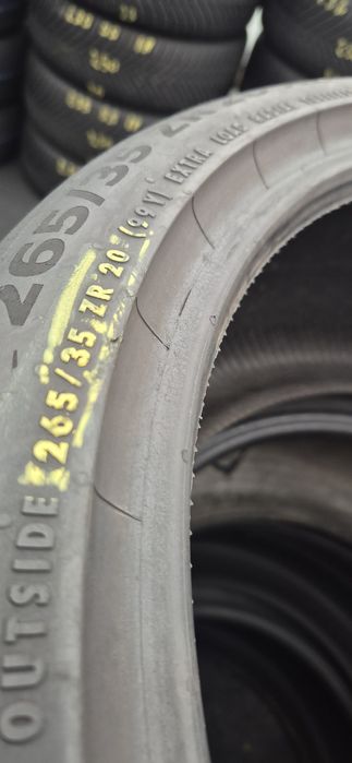 265 35 20 Continental Contact 7 O bucată