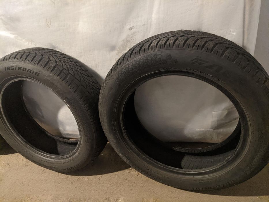 Зимни гуми Falken Eurowinter HS02 185/60 R16 86H - карани 1 сезон, с отличен грайфер