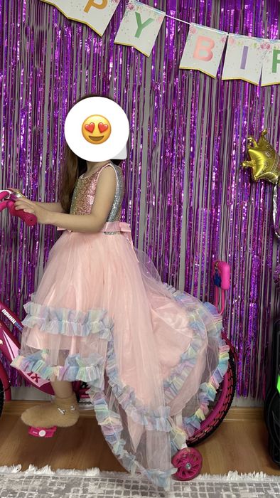 Платье 120-130см