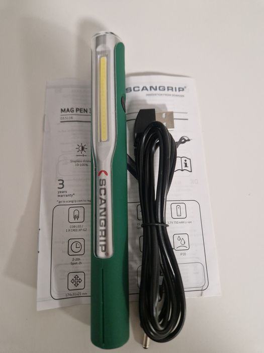 ЛЕД Фенерче Mag pen 3; SCANGRIP,  03.5116
MAG PEN 3