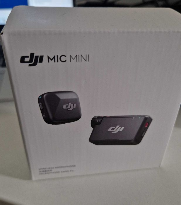 dji mic mini (1 x microfon si 1 x receiver)