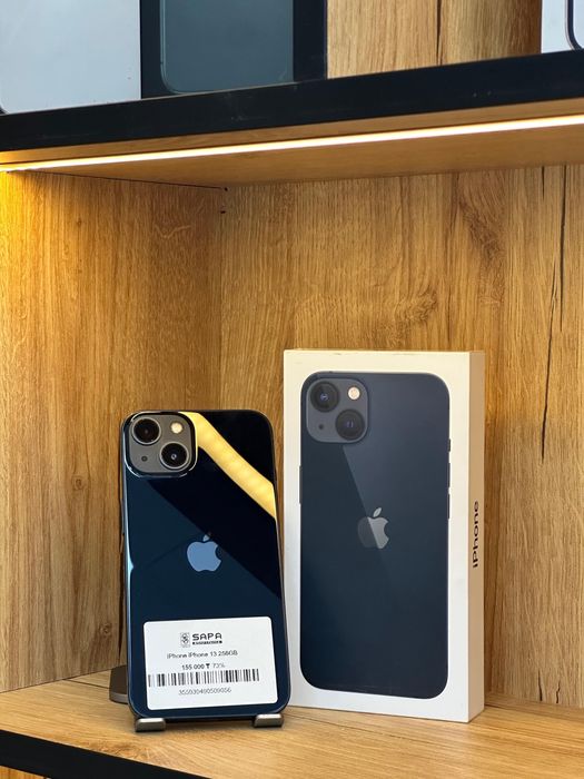 айфон 13 256гб черный