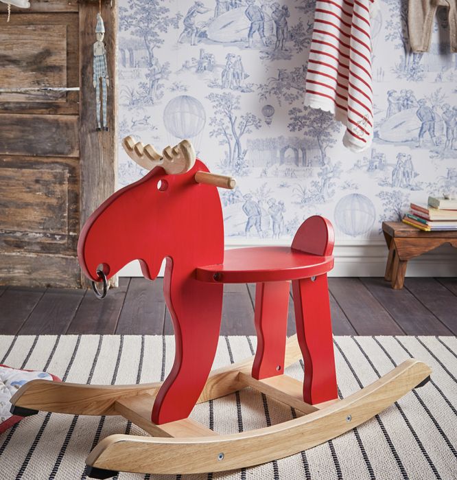 Качалка каталка для детей лось