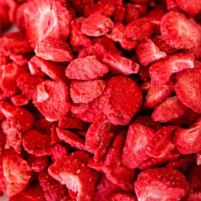 Сублимированные фрукты и мороженое