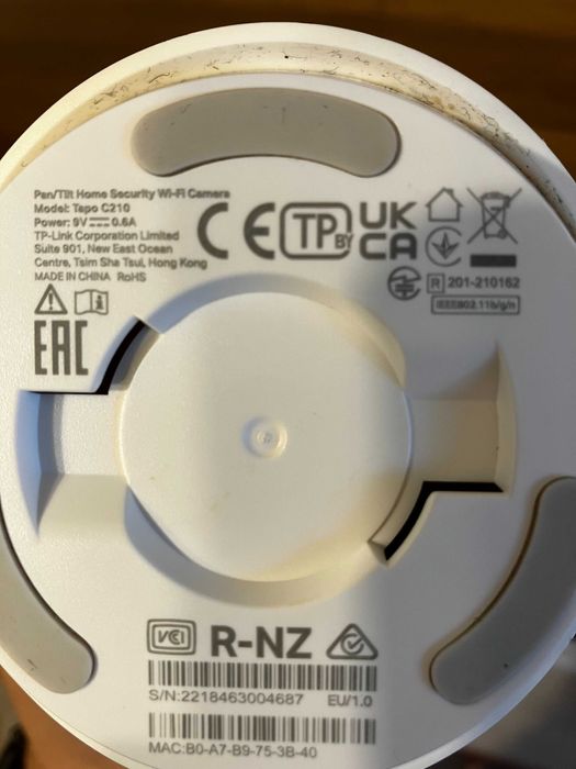 Cameră Baby Monitor TP-Link Tapo C210 – Full HD, Night Vision, Indoor