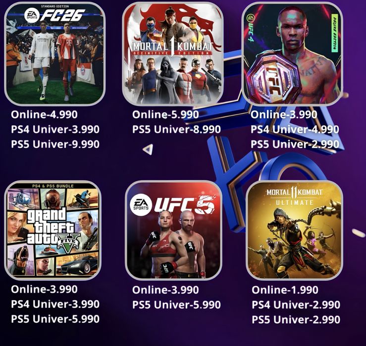 Лицензионные игры для PS4/PS5/игры на пс4/пс5