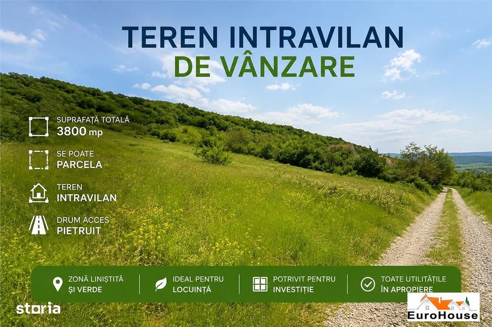 Teren parcelabil zona Valea Popii 100Emp