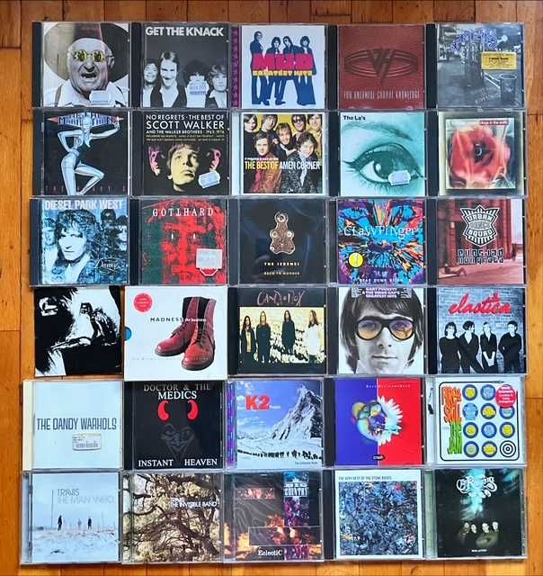 Lot 2 CD orig rock: Letzte Instanz, Bon Jovi, Live, Creedence,Coldplay