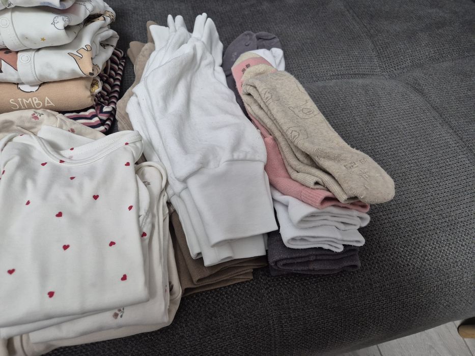 Lot haine bebe marimea 62-68 H&M, Zara, liloo, lcw.