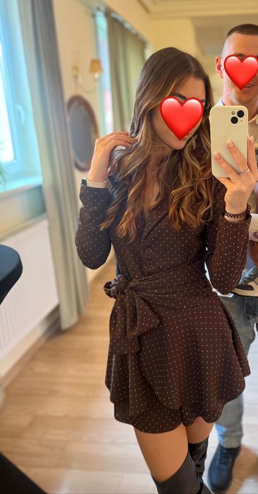 Дамски рокля с шорти