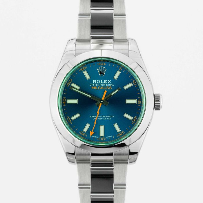 Rolex Oyster Milgauss Z-blue 116400GV