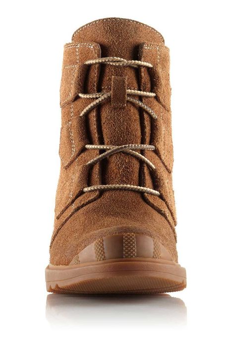 %ПРОМО%до 30.10!SOREL® № 36/37 – Дамски боти ест. велур с скосена плат