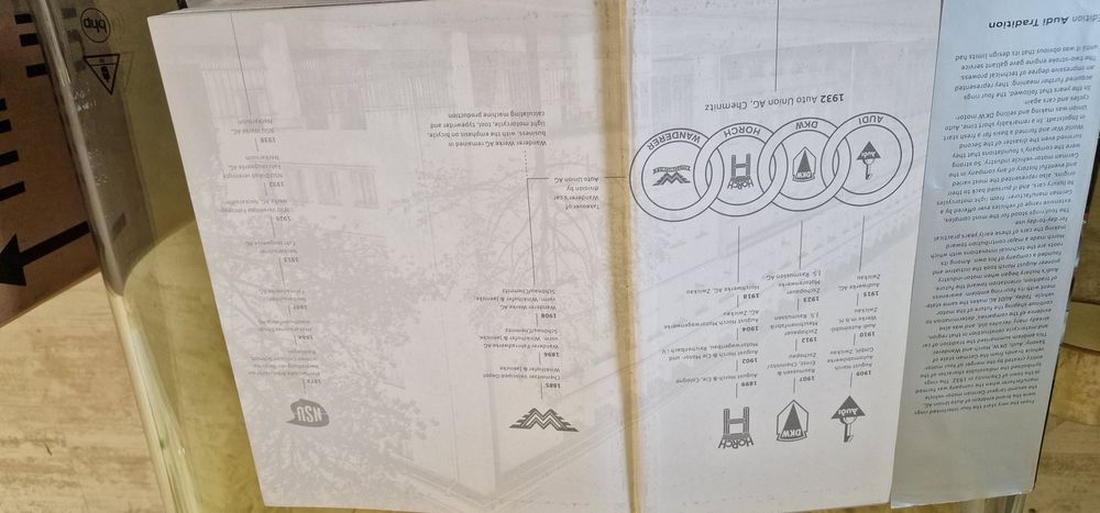 Книга Four Rings The Audi Story Delius Klassing историята на Ауди