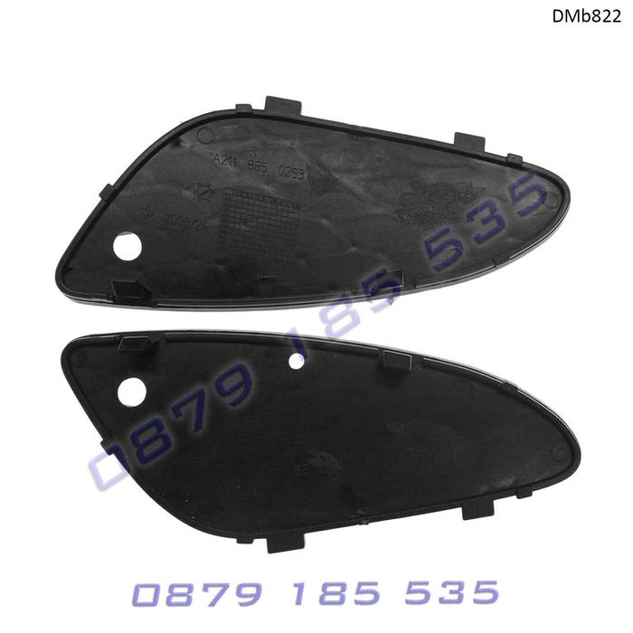 Решетки халогени предна броня Mercedes W211 части мерцедес в211 отпред