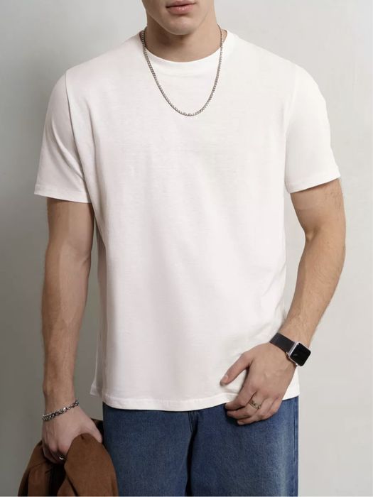 Базовые футболки из 100% хлопка наличии Flora Textile