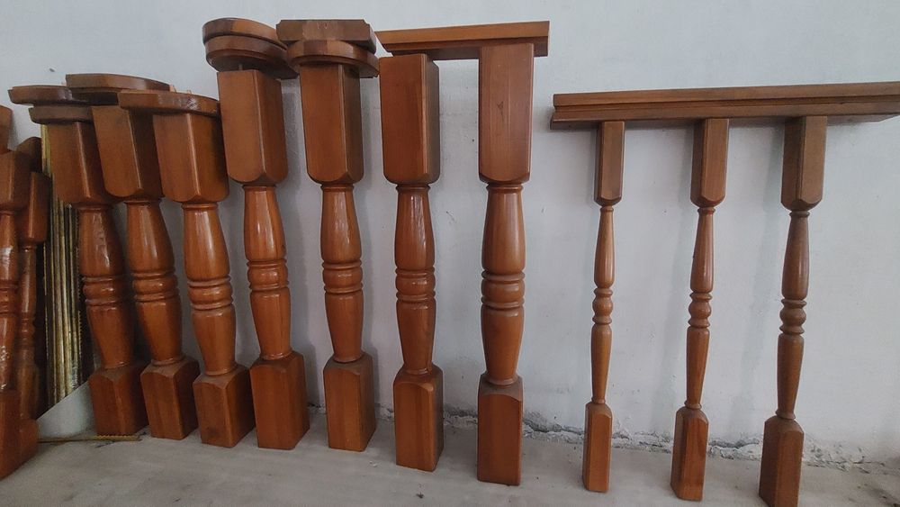 деревянные балясины и перила