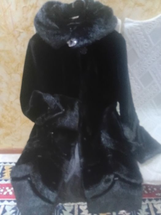 Шуба черный размер 48