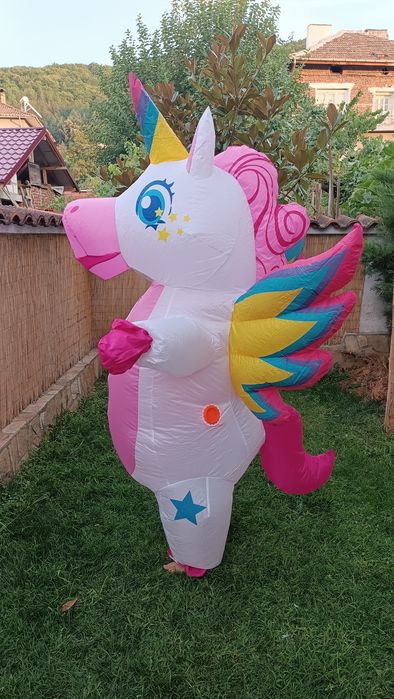 Надуваем еднорог