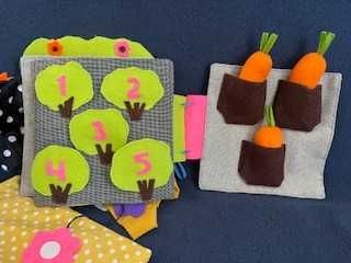 Тиха книжка Мария - мое умно бебе - монтесори