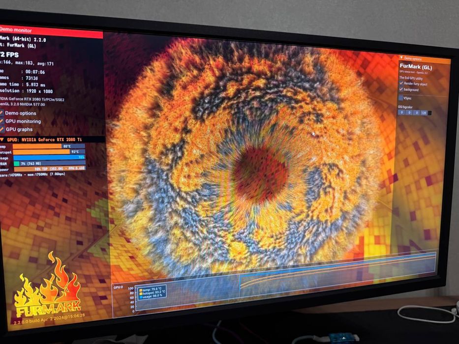 RTX 2080TI 11ГБ видеокарта NVIDIA